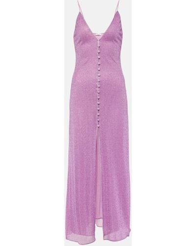 Oséree Lumiere Maxi Dress - Purple