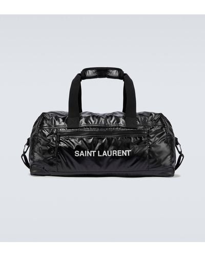 Saint Laurent Nuxx Technical Holdall Bag - Black