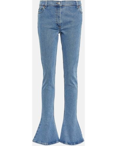 Magda Butrym Slim-fit Flared Jeans - Blue