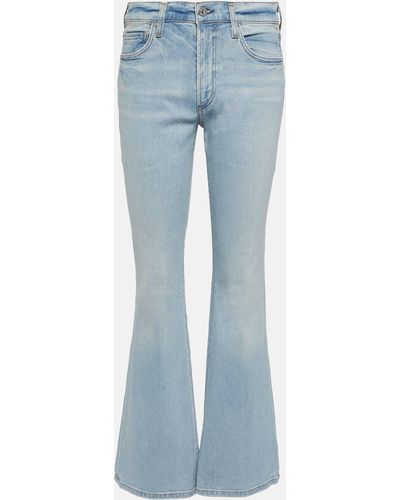Citizens of Humanity Emannuelle Low-rise Bootcut Jeans - Blue