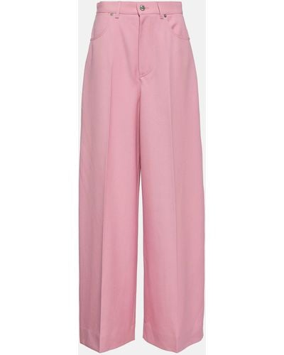 Pink Wide-leg and palazzo pants for Women