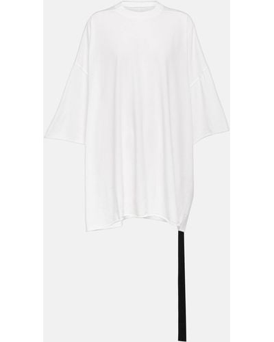 Rick Owens Drkshdw Tommy Cotton Jersey T-shirt - White