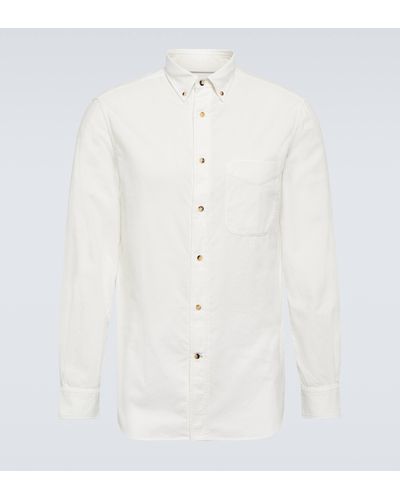Brunello Cucinelli Cotton Shirt - White