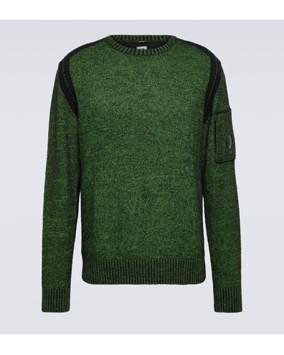 C.P. Company Fleece Sweater - Green