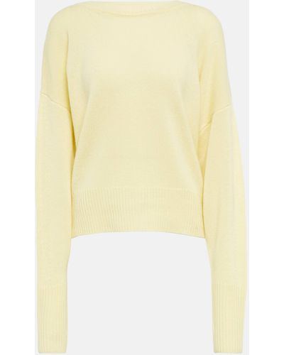 Isabel Marant Caleb Cashmere Sweater - Yellow