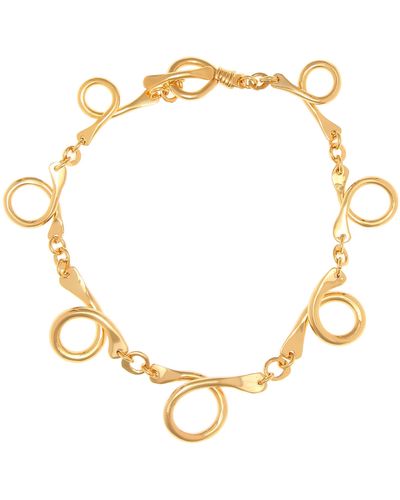 Tohum Design Dunya Praia 24k Gold Plated Necklace - Metallic