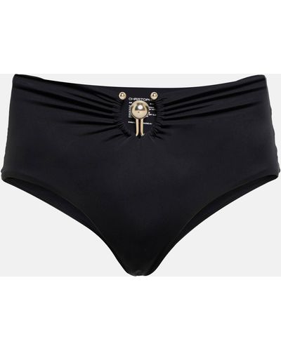 Christopher Esber Embellished Bikini Bottoms - Black