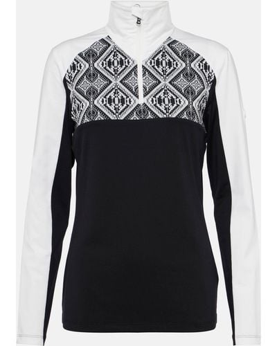 Bogner Elvira Jacquard Top - Black