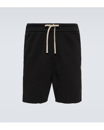 Moncler Genius X Rick Owens Cotton-blend Shorts - Black