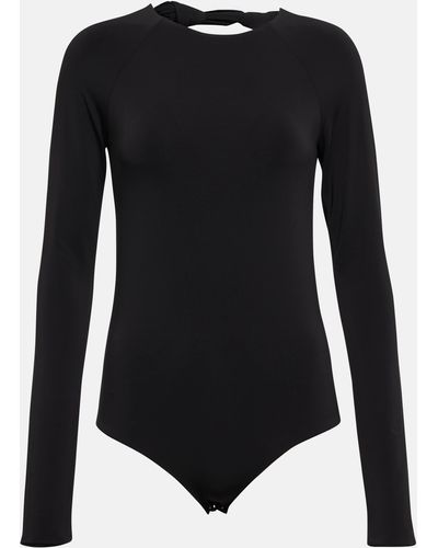 Jil Sander Jersey Bodysuit - Black