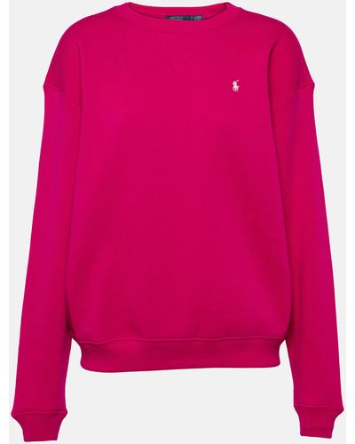 Polo Ralph Lauren Cotton-blend Sweatshirt - Pink