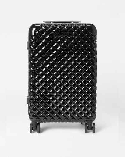MZ Wallace Black Lacquer International Carry-on Luggage