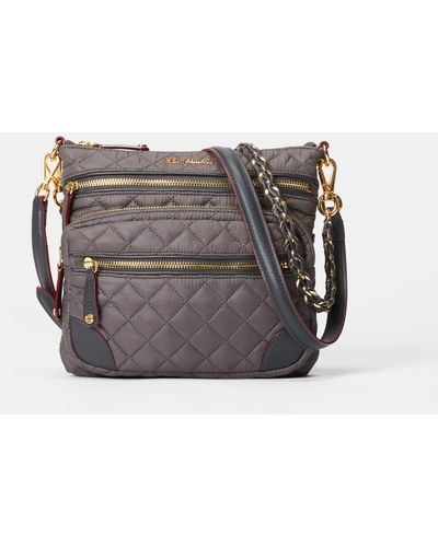 MZ Wallace Quilted Magnet Downtown Crosby - Grey