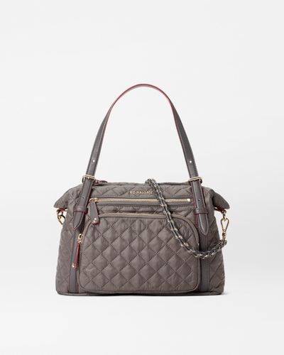MZ Wallace Magnet Crosby Everywhere Tote - Gray