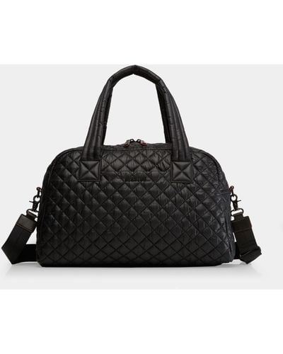 MZ Wallace Quilted Black Travel Jimmy