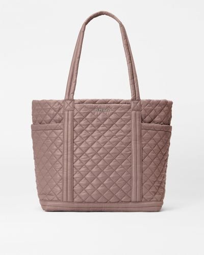 MZ Wallace Mauve Metro Utility Tote - Multicolor