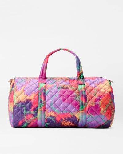 MZ Wallace Aura Morgan Duffle - Pink