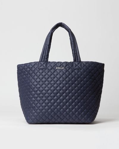 MZ Wallace Dawn Large Metro Tote Deluxe - Blue