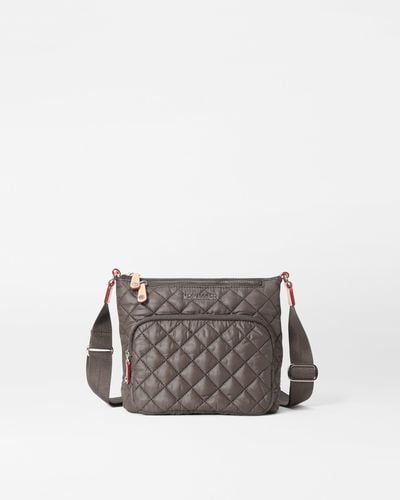 MZ Wallace Magnet Metro Scout Crossbody Deluxe - Brown