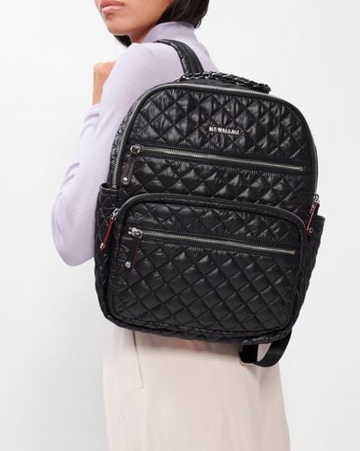 MZ Wallace Black Crosby Backpack