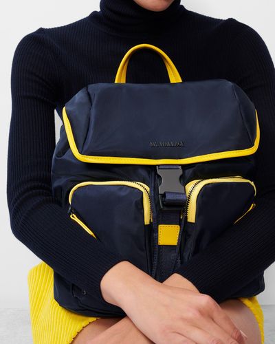 MZ Wallace Dawn And Sunflower Rec Bedford Apex Backpack - Blue