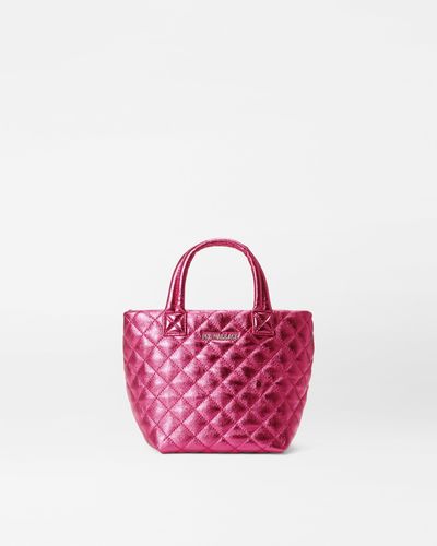 MZ Wallace Pink Candy Micro Metro Tote Deluxe