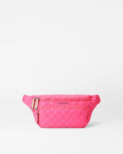 MZ Wallace Neon Pink Metro Sling Bag