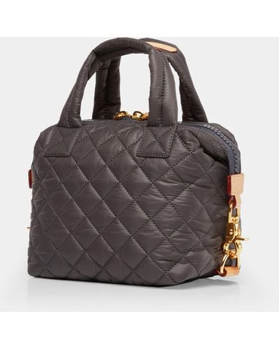 MZ Wallace Quilted Magnet Micro Sutton - Grey
