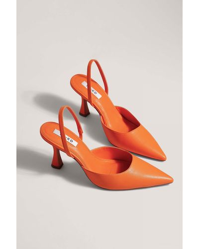 Orange Pump shoes for Women | Lyst