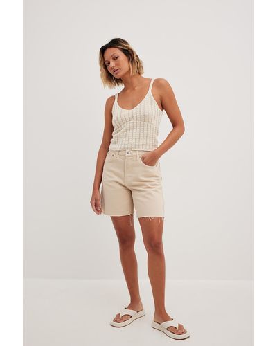 korte broek hoge taille