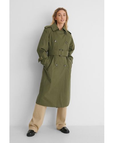 Mango Trenchcoat - Groen