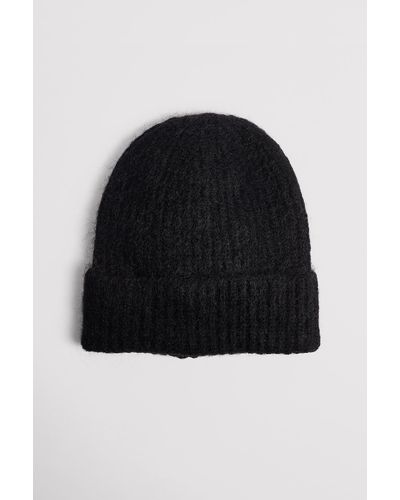 NA-KD Accessories Dikke Beanie - Zwart