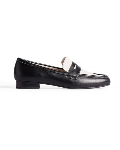 NA-KD Shoes Loafers Met Vierkante Neus - Zwart