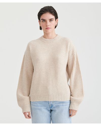 NAADAM Super Luxe Cashmere Fisherman Sweater - Natural