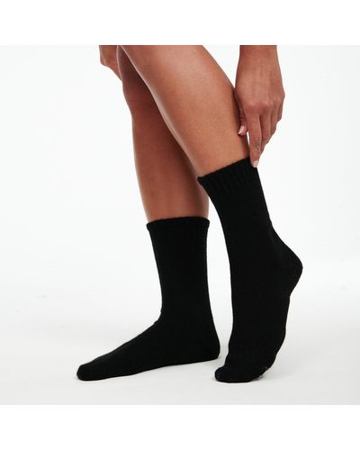 NAADAM Luxe Cashmere Socks - Black