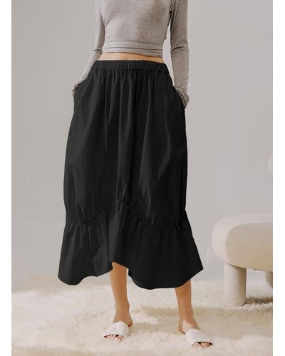 Buy Black Puffy Skirt Online In India  Etsy India