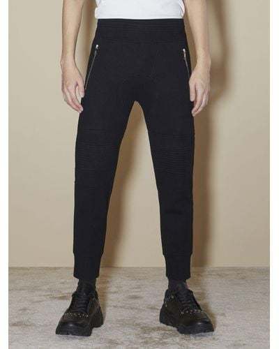 Neil Barrett Skinny Low Rise Biker Joggers - Blue