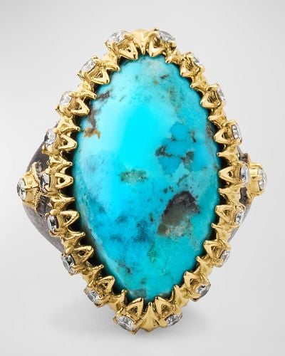 Armenta Marquise Statement Ring - Blue
