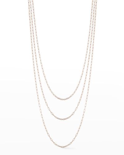 WALTERS FAITH Rose Gold Chain, 24"l - White