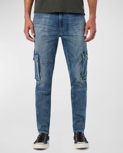 Hudson Jeans Skinny Denim Cargo Pants - Blue