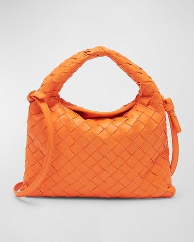 Bottega Veneta Mini Hop Bag - Orange