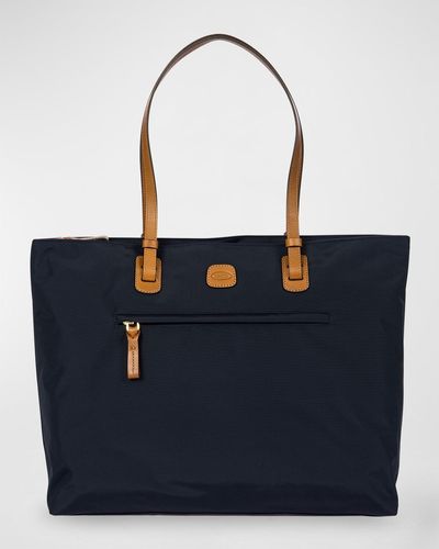 Bric's X-travel Ladies Commuter Tote Bag - Blue