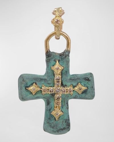 Armenta Diamond Artifact Cross Enhancer - Green