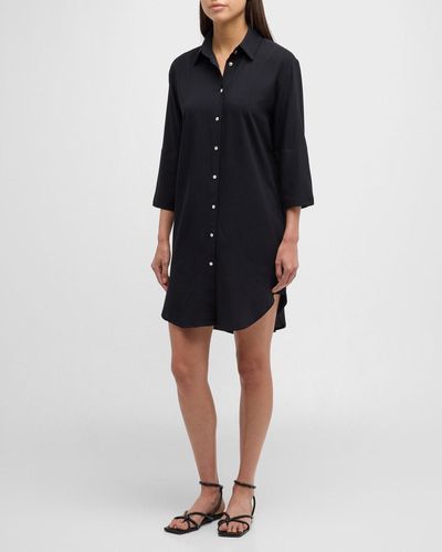 Lenny Niemeyer Chemise Basic Shirtdress - Black