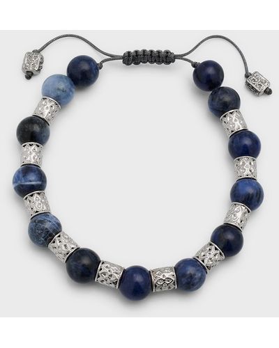 Armenta Sodalite Beaded Bracelet - Blue