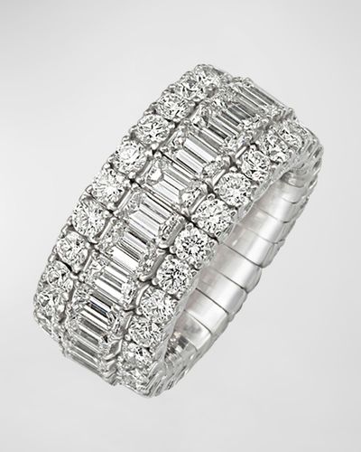Picchiotti 18K Xpandable Diamond Ring, Size 6.75-9 - White