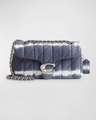 COACH Tabby 26 Tie-Dye Quilted Shoulder Bag - Blue