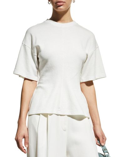 Proenza Schouler Eco Cotton T-Shirt - White