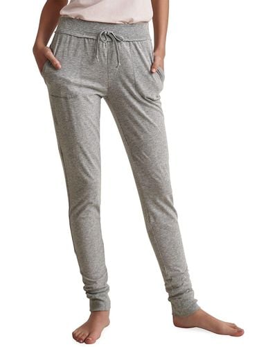 Skin Pima Cotton Ny Lounge Pants - Gray