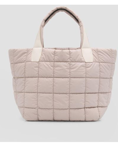 VEE COLLECTIVE Porter Medium Quilted Tote Bag - Natural